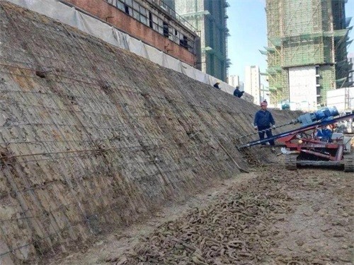 云龙建筑边坡支护